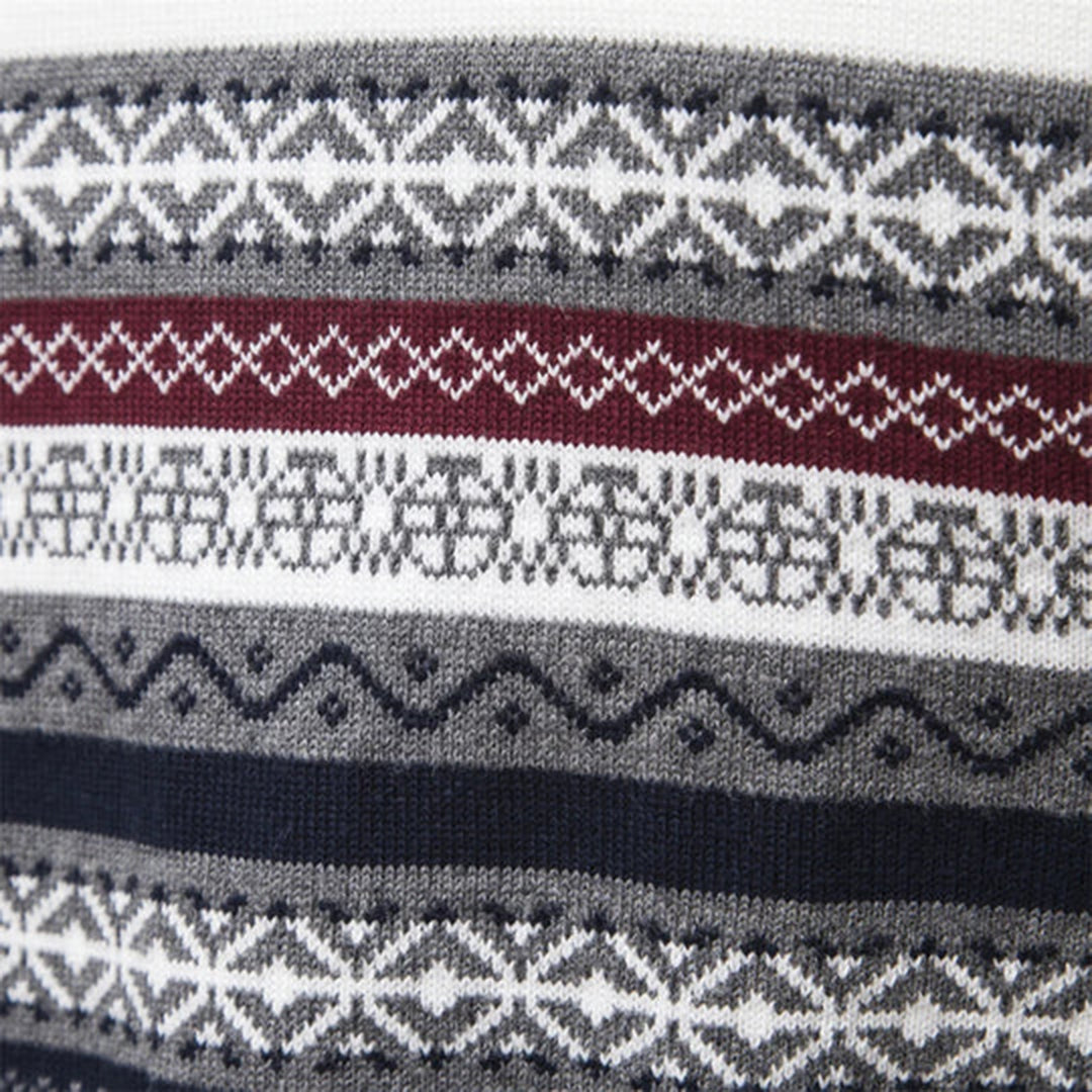 Herren-Winterpullover, Wollmix, modernes Design, komfortabel-4