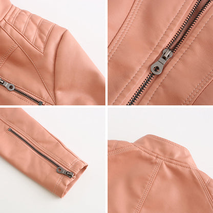 Damen-Lederjacke, elegantes Design, hochwertiges Leder 6