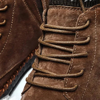 Herrenstiefel, klassisches Leder, wasserfest-3