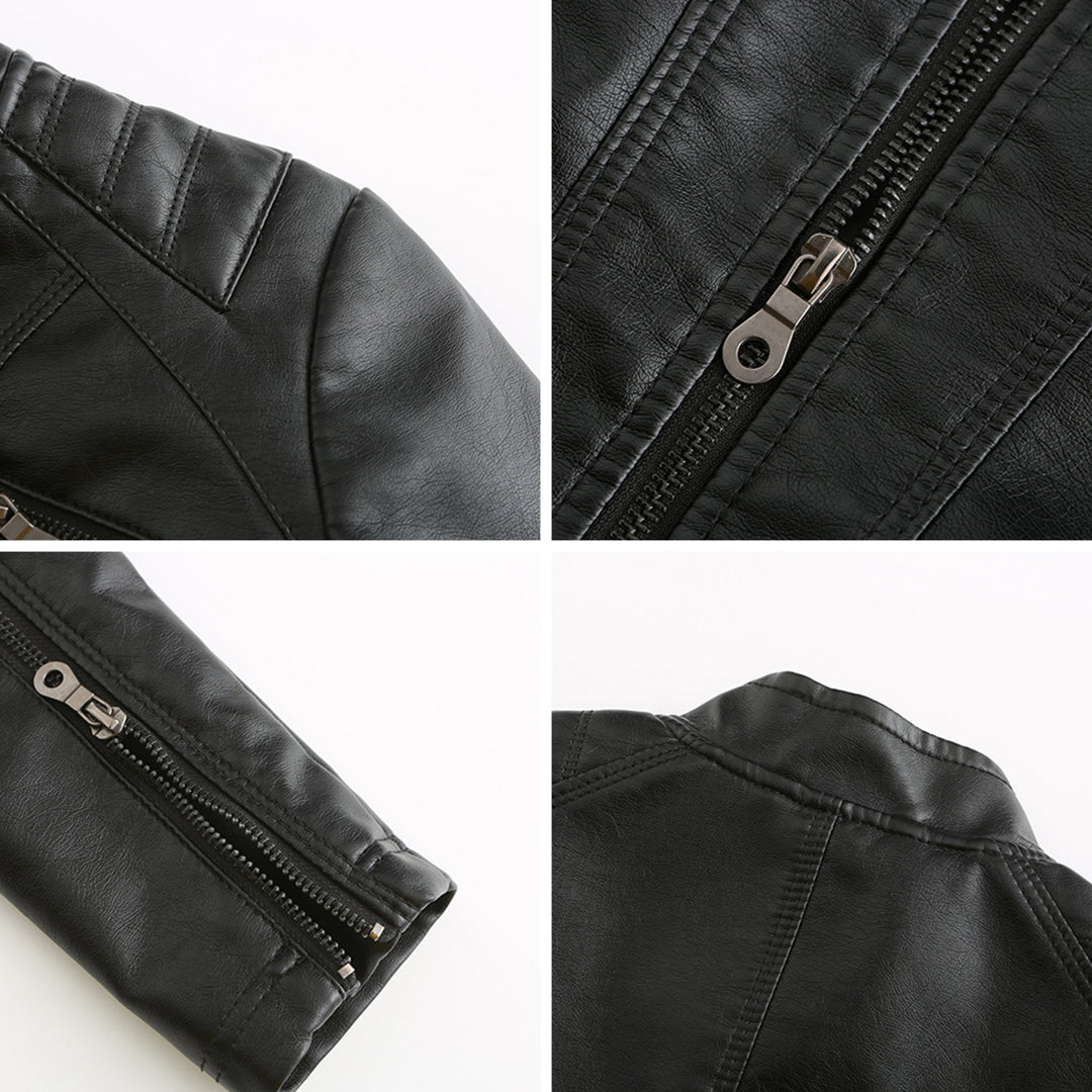 Damen-Lederjacke, elegantes Design, hochwertiges Leder 2
