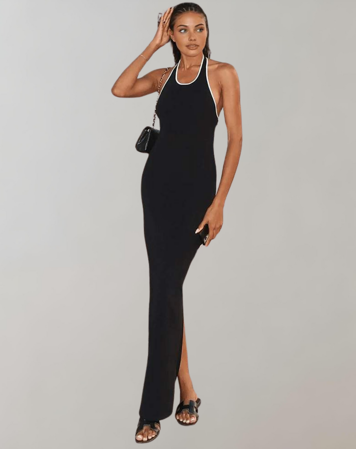 Variant image for Damen Abendkleid Tanktop Figurformend Hochwertiger Stoff-1