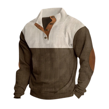Damenpullover Jersey mit Reißverschluss Moderne Passform 4