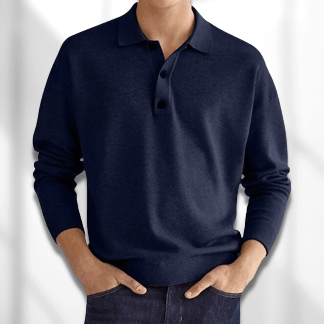 Herrenhemd, modern, tailliertes Polyester-3