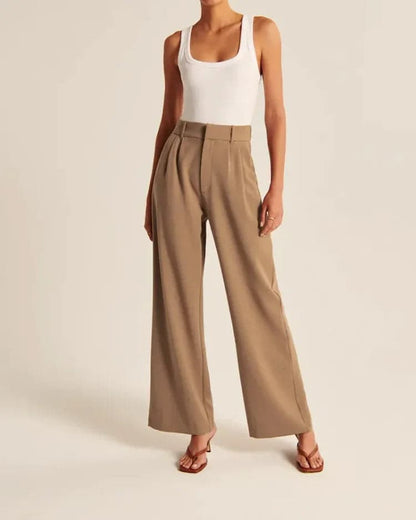 Damen-weite Hose, maßgeschneidertes Polyester 8