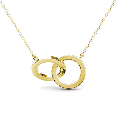 Damen-Ohrringe, Messing mit Kristallen, elegantes Design 5