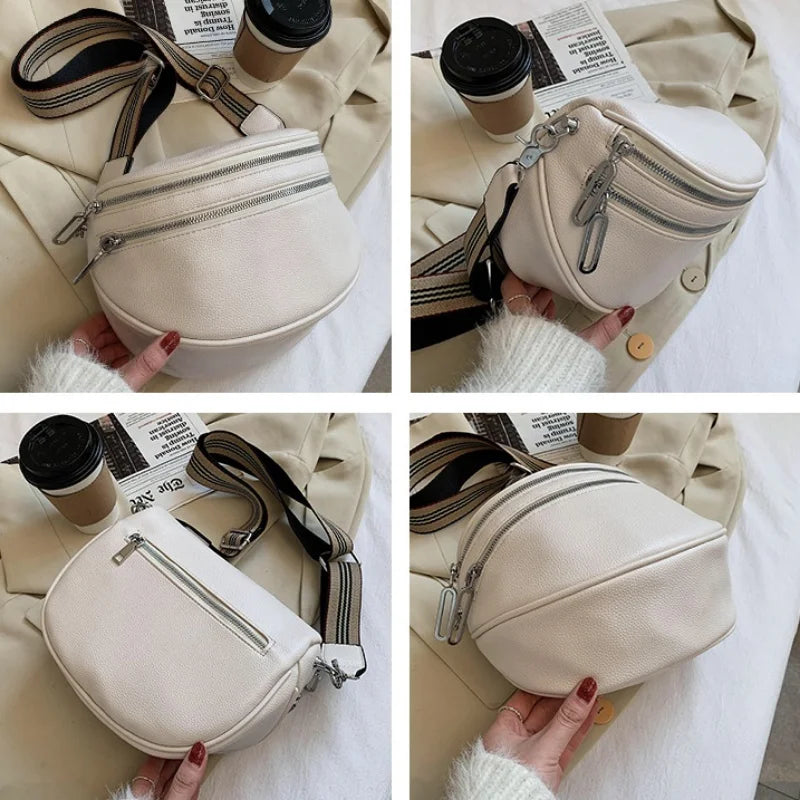 Damen Schultertasche Verstellbar Synthetikmaterial Elegantes Design 4