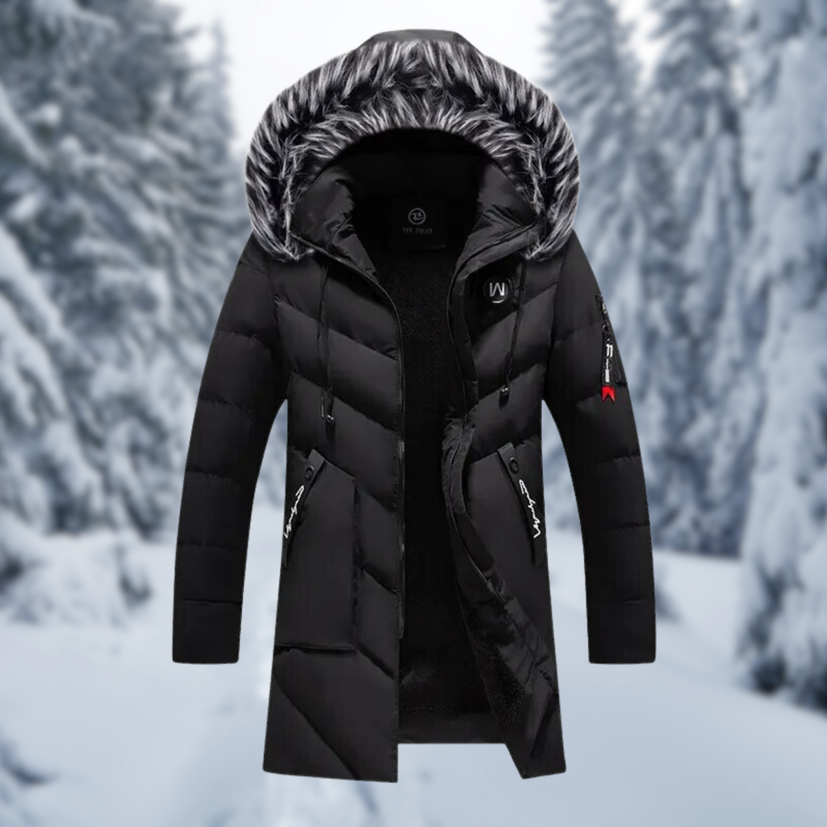 Damen Winterjacke Gepolstert Modern Polyester 0