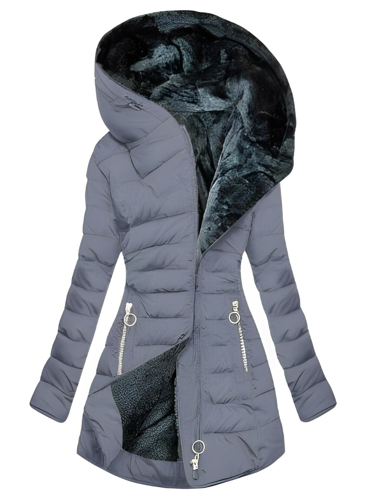 Damenjacke Fleece mit Reißverschluss für Kalte Tage 3