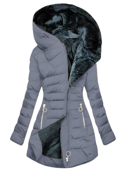 Damenjacke Fleece mit Reißverschluss für Kalte Tage 3