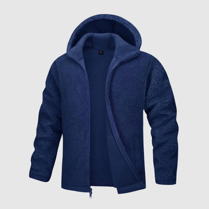 Damenjacke mit Kapuze Wasserfest Fleece für Damen-6