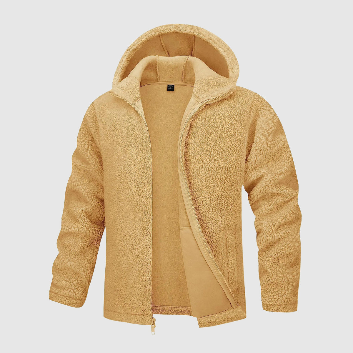 Damenjacke mit Kapuze Wasserfest Fleece für Damen-1
