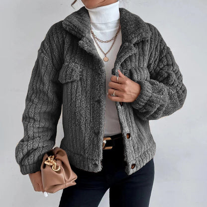 Variant image for Damen-Winterjacke Lang Isolierend Weiches Material-21