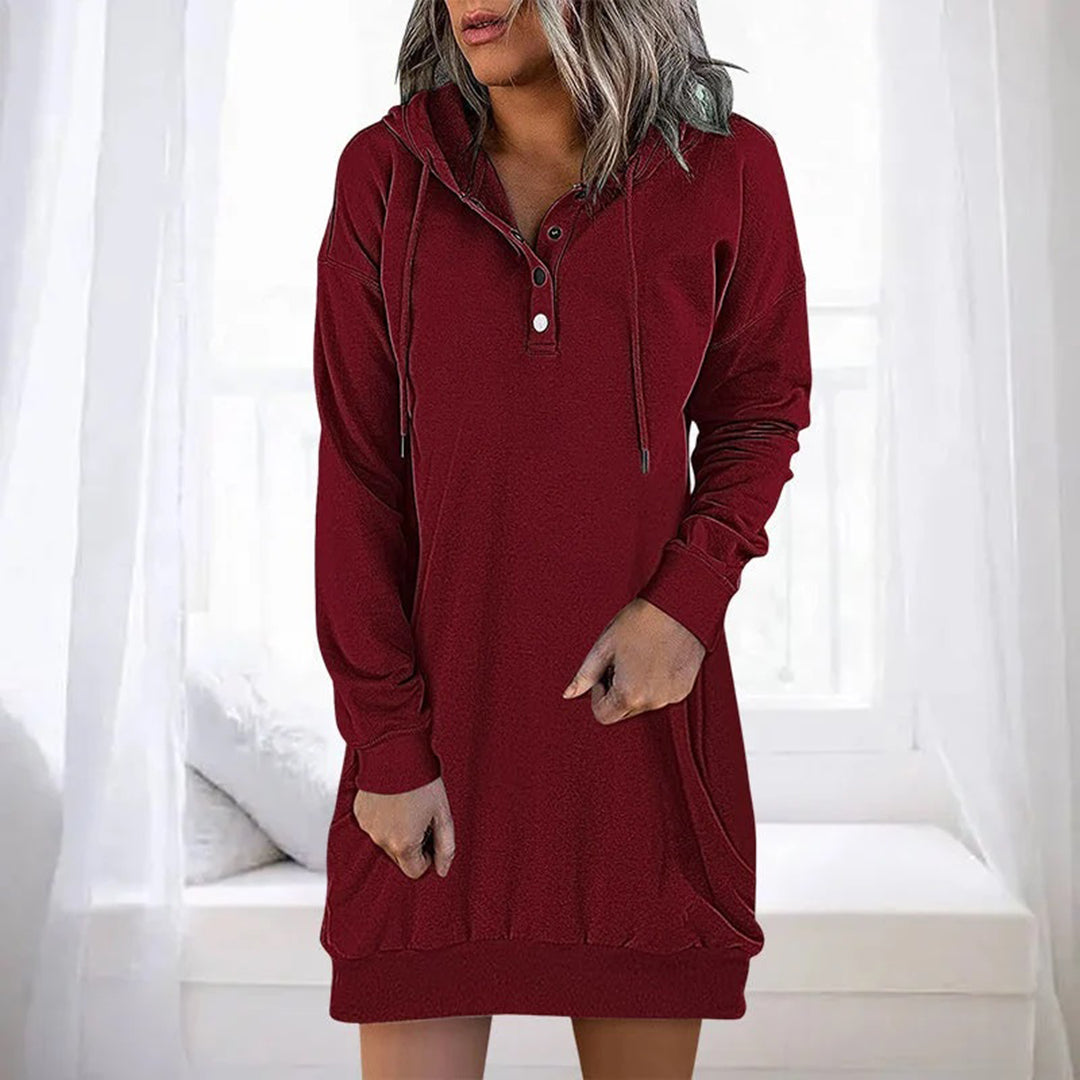 Variant image for Damen Winterkleid Elegant Polyester für alle Anlässe-16