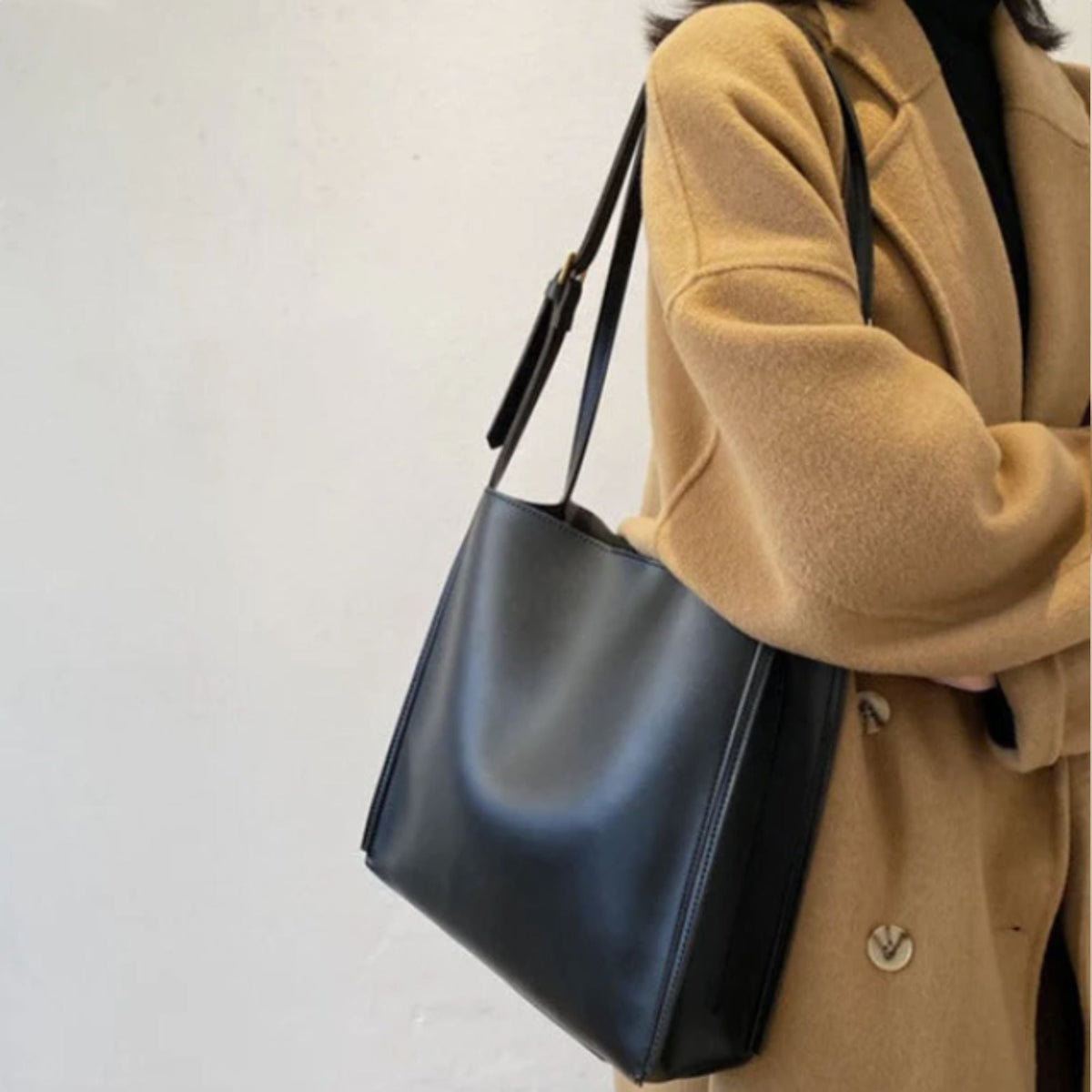 Damentasche, elegantes Design, hochwertig, synthetisches Leder-2
