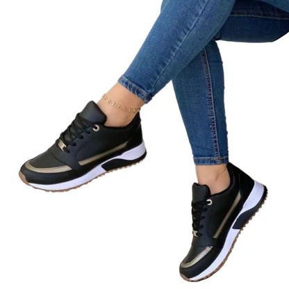 Damen Winterschuhe Orthopädisch Bequemes Synthetikmaterial 1