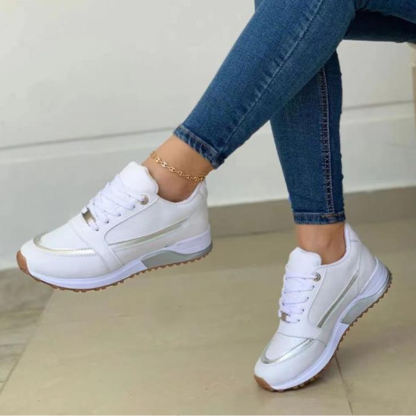 Damen Winterschuhe Orthopädisch Bequemes Synthetikmaterial 4