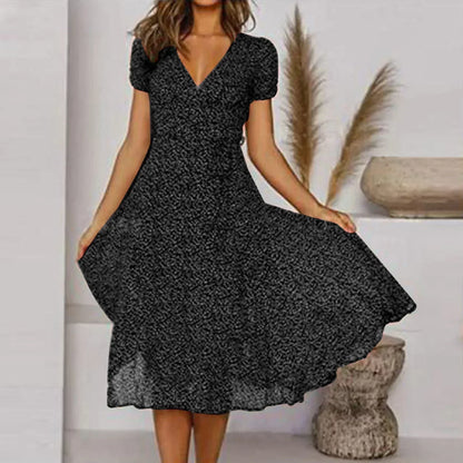 Damen-Frühlingskleid mit luftigem Design aus 100% Polyester-5