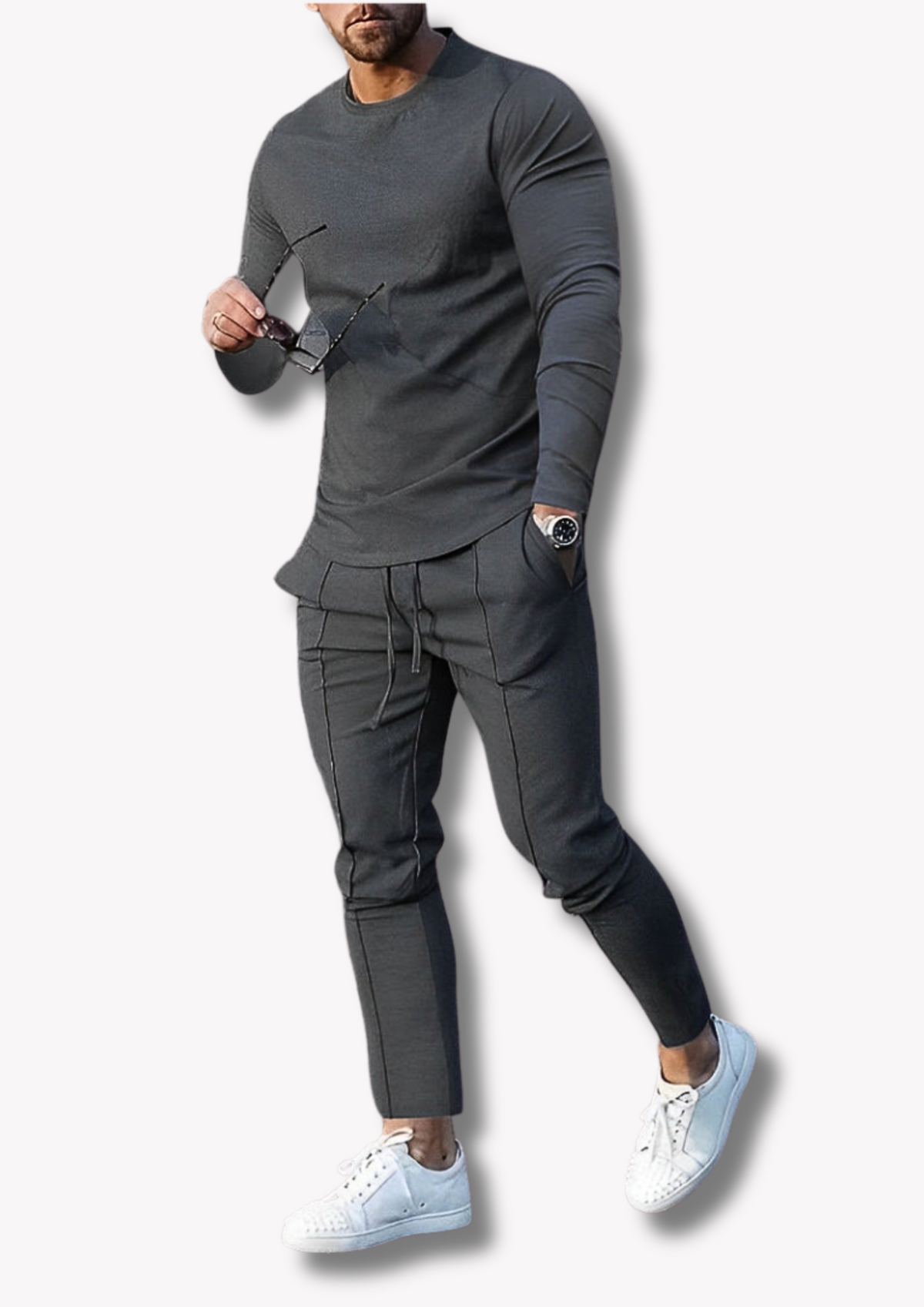 Variant image for Herrenhose, moderne Baumwollmischung-16