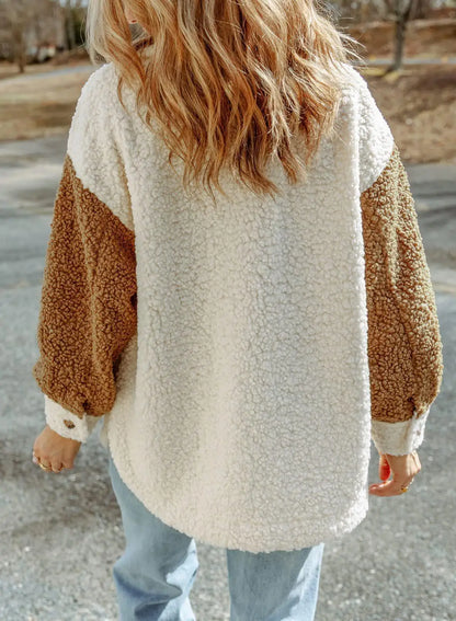 Damen-Pullover, zopfgemustert, mit Seitenschlitz, aus weichem Material-4