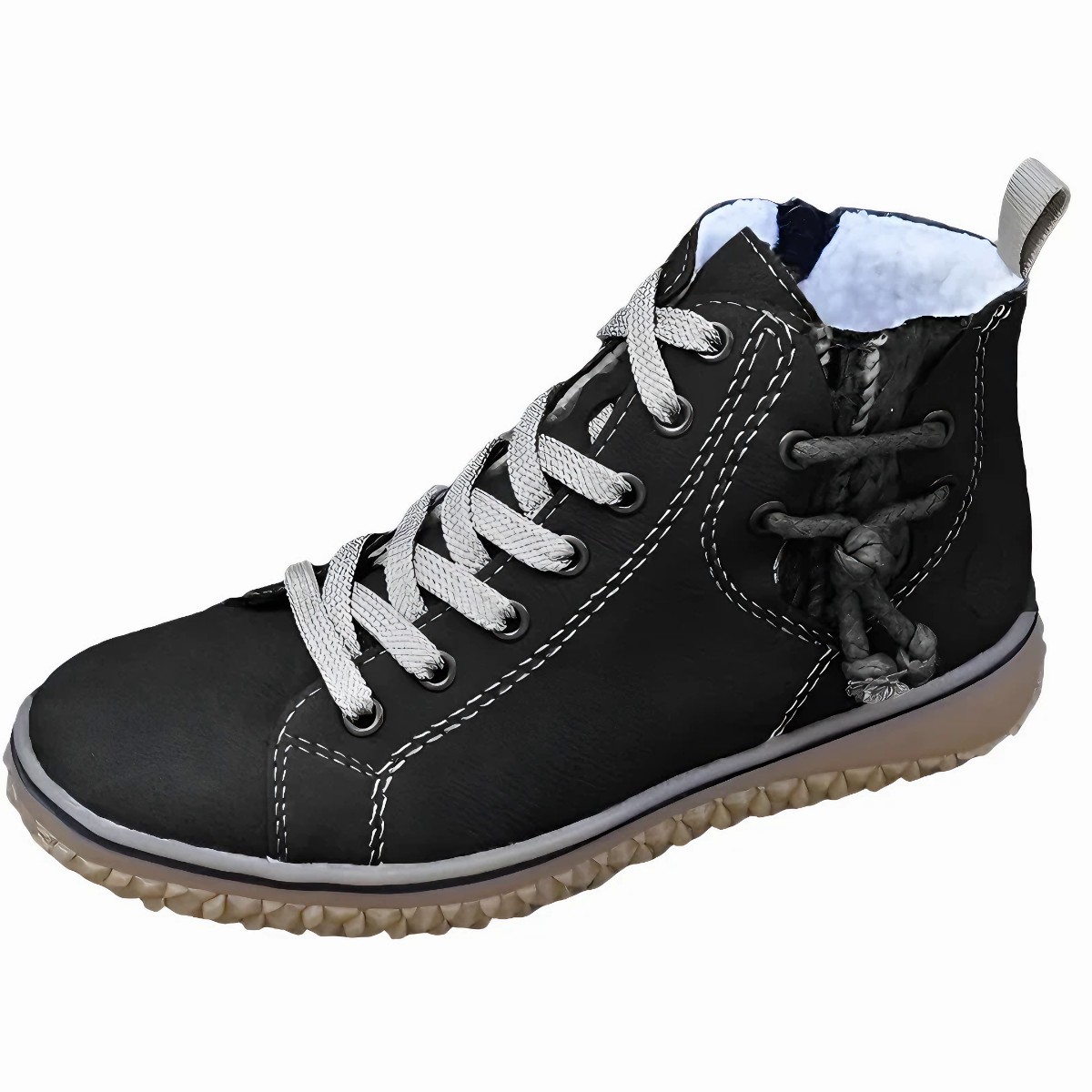 Variant image for Damen-Winterschuhe Wasserdicht Leder mit Fußbett-19
