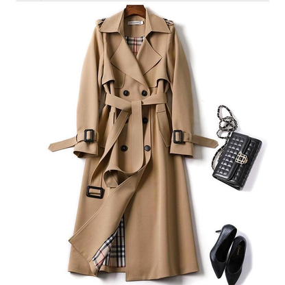 Damen-V-Ausschnitt-Jacke, klassisch, weiche Stoffmischung-3
