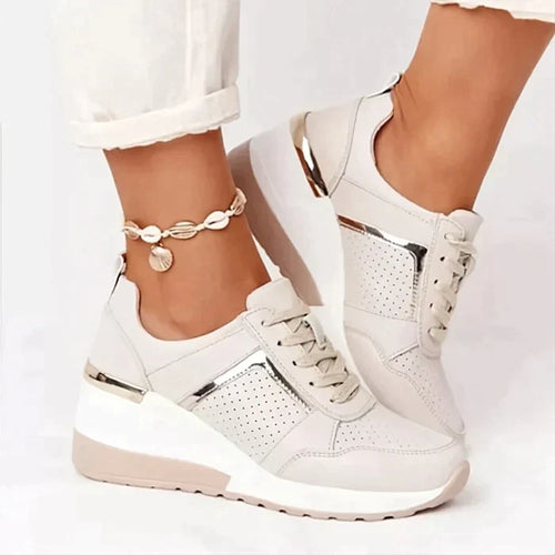 Damen-Sneaker, stützend, atmungsaktiv, Synthetikmaterial 1