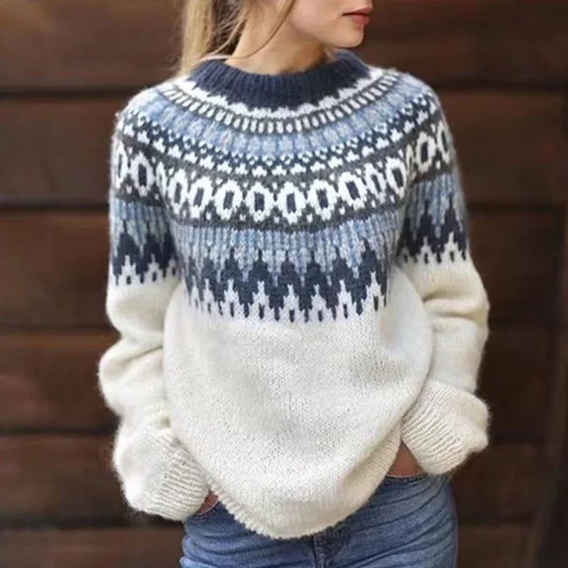 Damen-Pullover, zeitloses Design, weiches Kaschmir-1