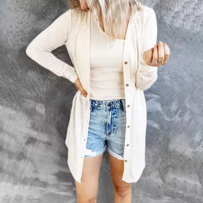 Damen-Cardigan, leicht und luftig, aus weichem Material 8