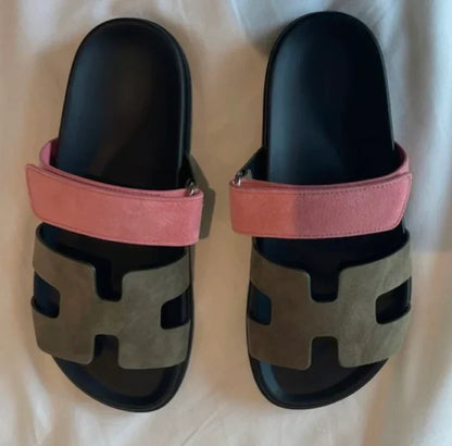 Variant image for Damen-Sandalen, Slip-On, modernes weiches Material, komfortables Design-49