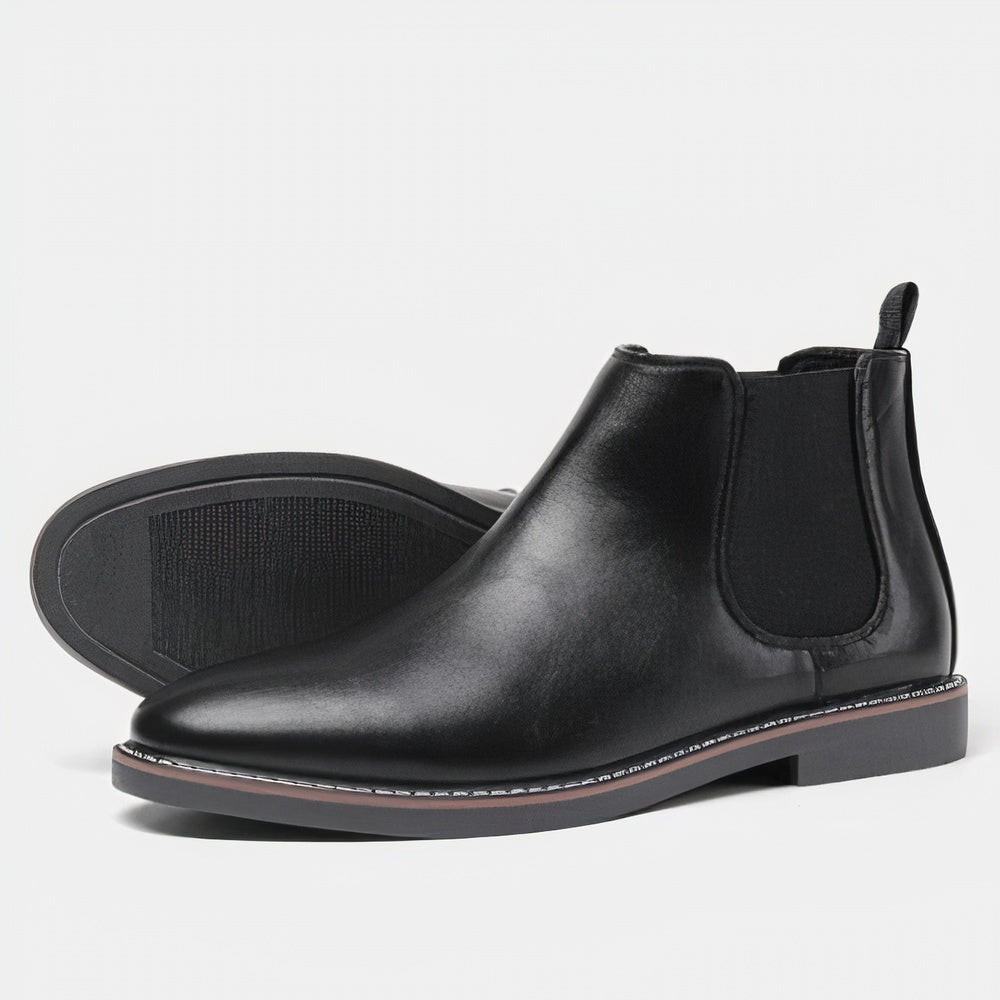 Variant image for Herren-Chelsea-Stiefel, elegantes Leder, Slip-On-29