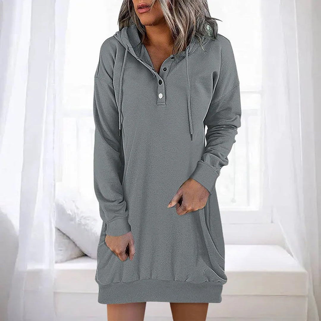 Variant image for Damen Winterkleid Elegant Polyester für alle Anlässe-11