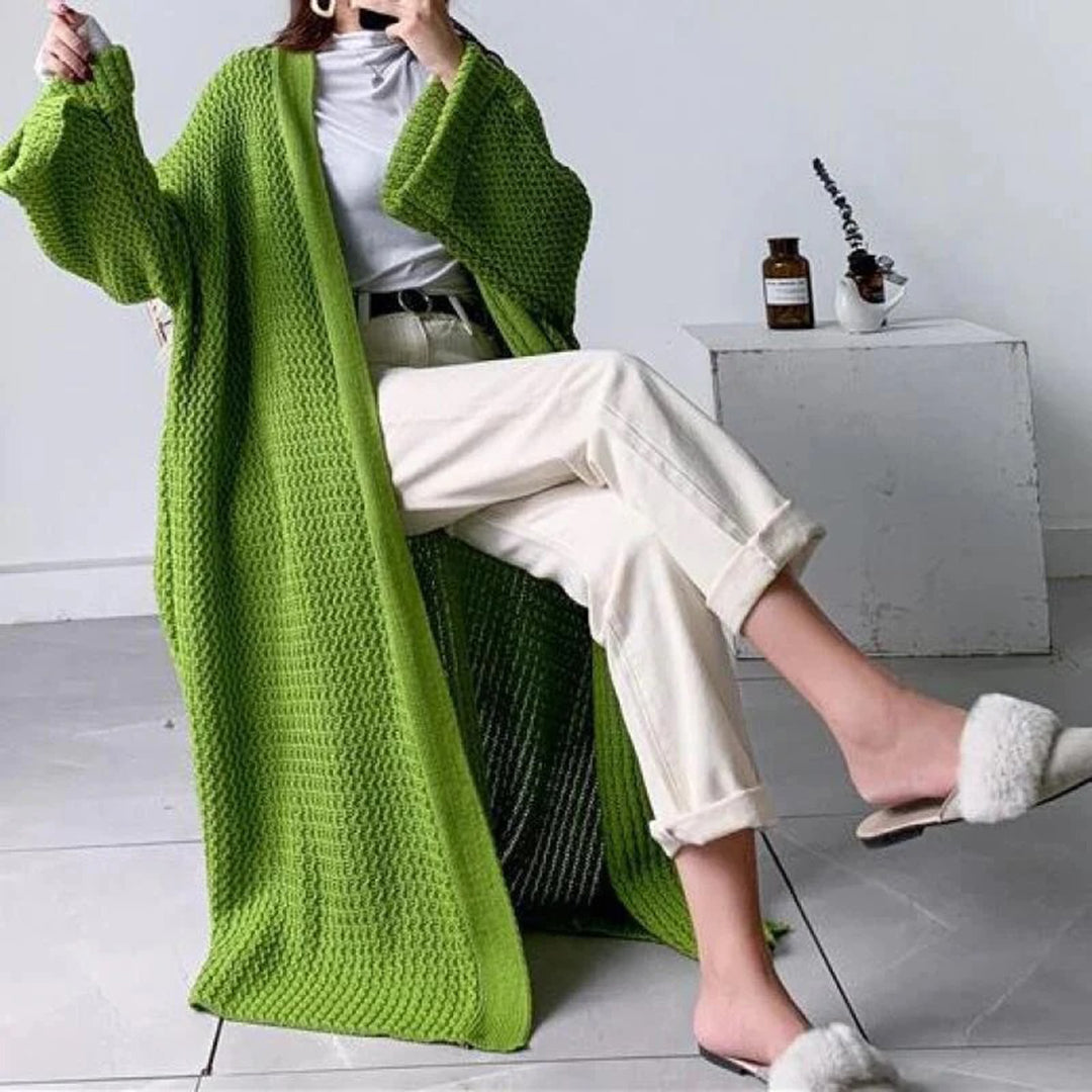 Lange Weste Damen Elegant Hochwertiges Material-4