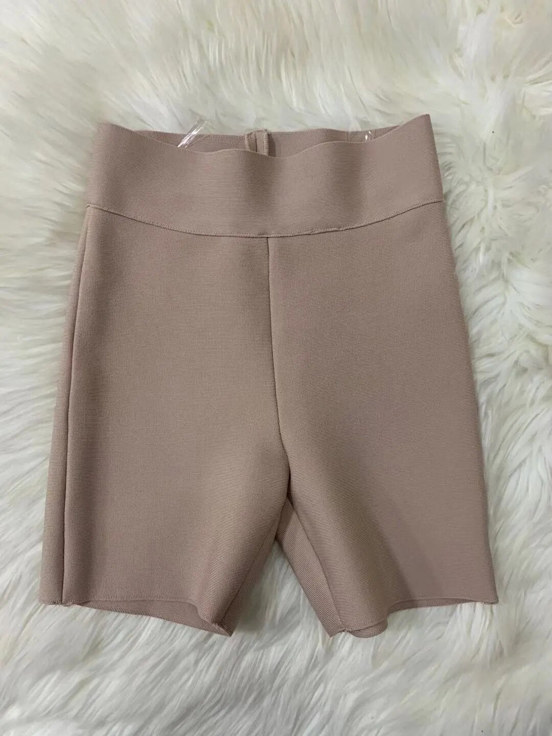 Variant image for Damen-Trainingsshorts, hoch tailliert, Polyester, bequemes Design-13