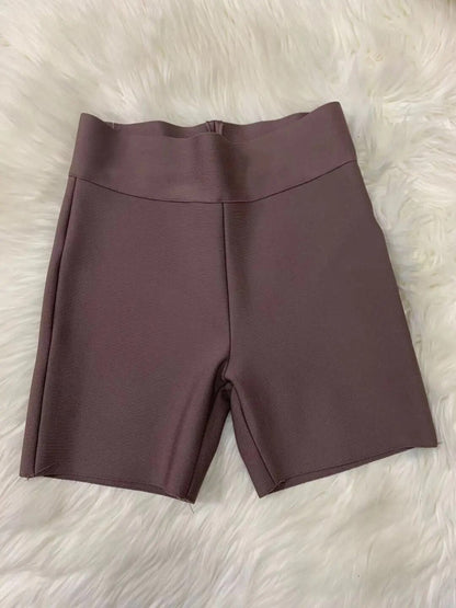 Variant image for Damen-Trainingsshorts, hoch tailliert, Polyester, bequemes Design-5