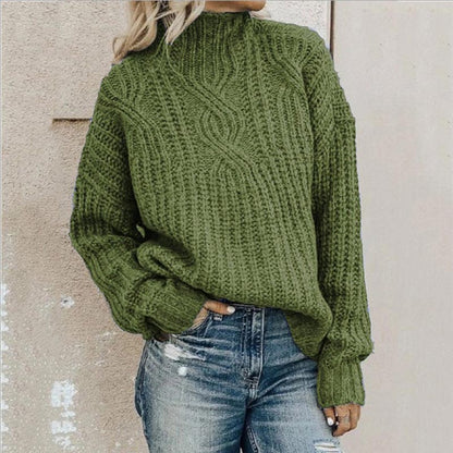 Variant image for Damen-Oversize-Rollkragenpullover, Baumwolle-1