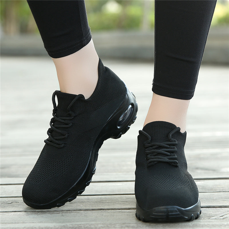 Ergonomische stoßdämpfende Schuhe aus Synthetikmaterial für Damen – atmungsaktiv und flexibel, Größe 36-46 3