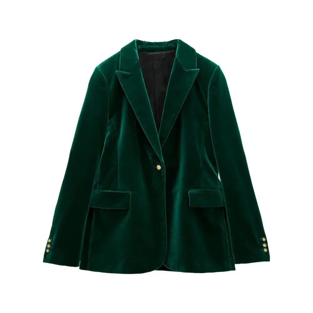 Damen Blazer Elegantes Polyester für formellen Anlässe 1