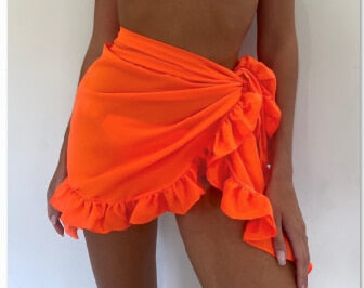 Damen-Strandkleid, Stoff, Pareo, leicht und elegant-1