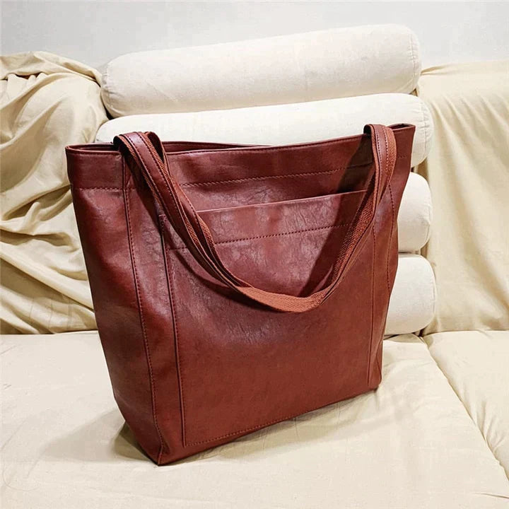 Damentasche, modernes Design, geräumig, synthetische Fasern 7