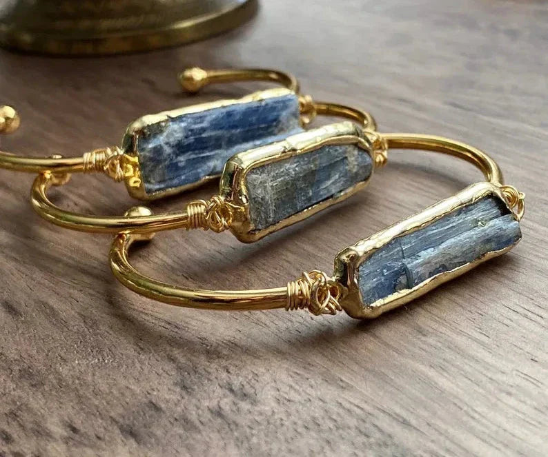 Variant image for Damen-Armband mit blauem Kyanit und Kupfer in elegantem Design-2
