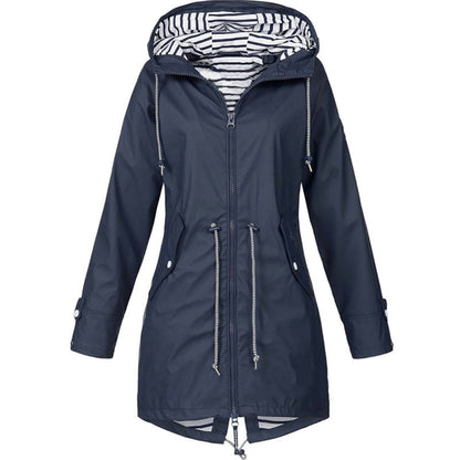 Damenjacke Casual Elegant Polyester für Herbst/Winter-1