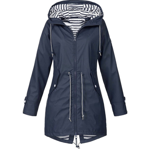 Damenjacke Casual Elegant Polyester für Herbst/Winter-1