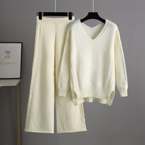 Damen-Set, elegantes Winterdesign, weiches Material-1
