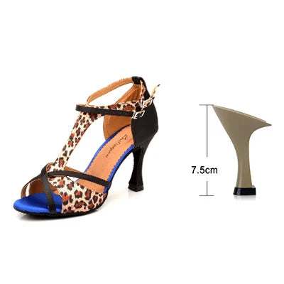 Damen Schuhe Pumps Kubanischer Absatz Satin mit Schnallenverschluss-4