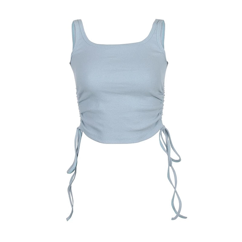 Ärmelloses Party-Top für Damen in elegantem Design – Polyester, perfekt für Alltag und Party, erhältlich in mehreren Größen 2