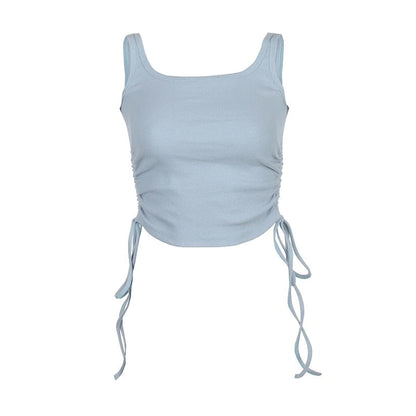 Ärmelloses Party-Top für Damen in elegantem Design – Polyester, perfekt für Alltag und Party, erhältlich in mehreren Größen 2