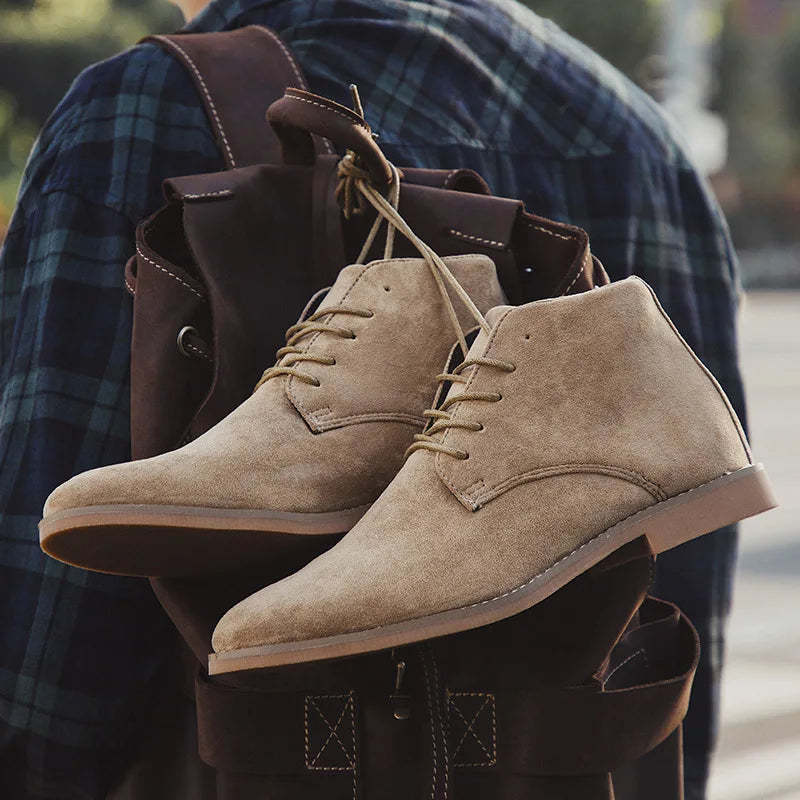Herrenstiefel, Leder, stilvolles Design, nachhaltiger Komfort-1