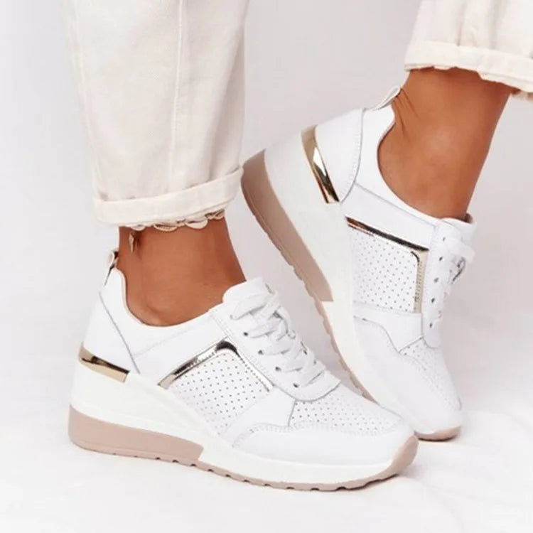 Variant image for Damen-Plateau-Sneaker, leicht, Textil, Synthetik, Freizeitschuhe-19