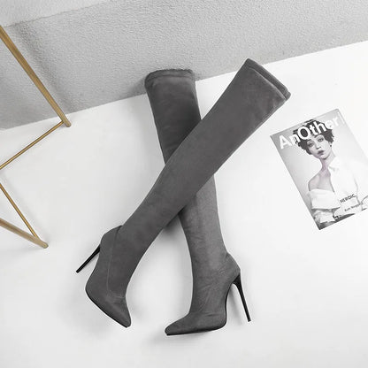 Damenstiefel aus strapazierfähigem Gummi und PU mit Reißverschluss – komfortabel und trendig für den Alltag 7