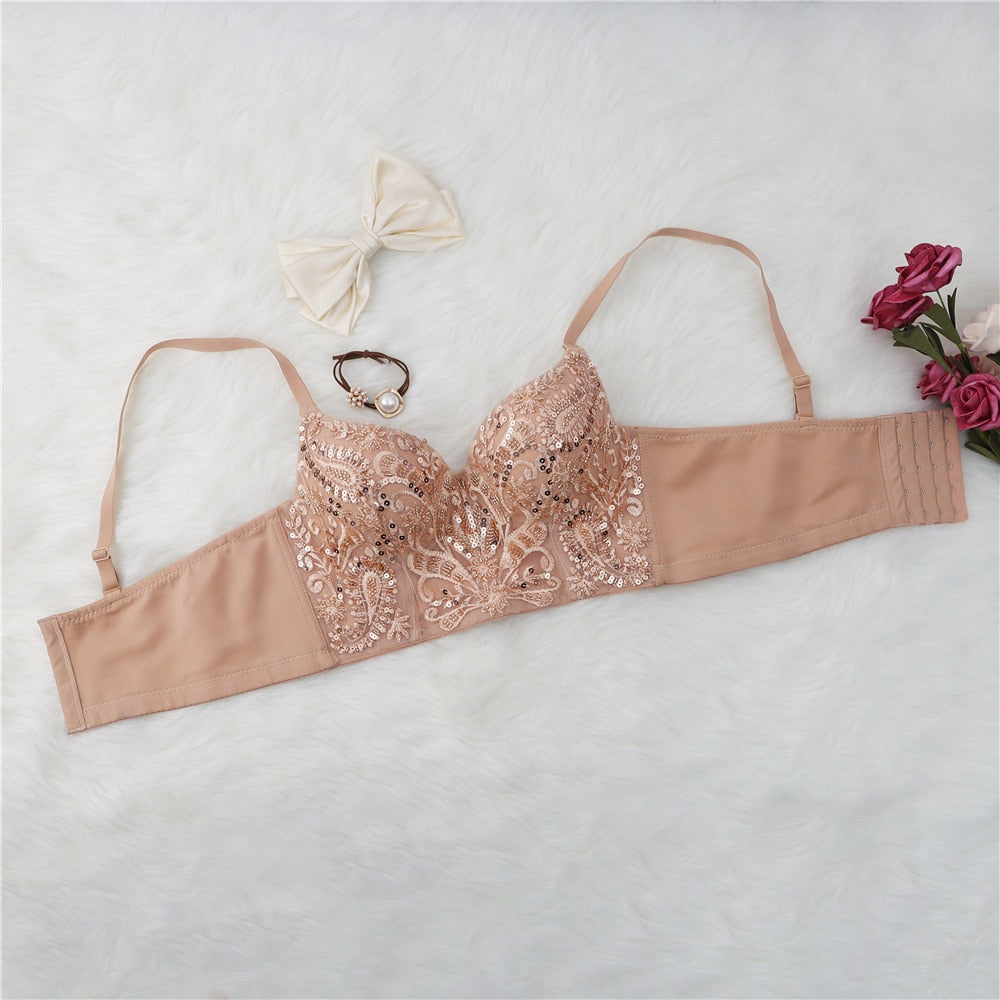 Damen-Spaghettiträger-Top, Pailletten, Polyester, glitzernd, für Fest und Alltag 5